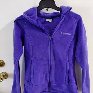 Columbia Purple Fleece Jacket